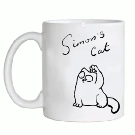 Прикольные кружки: simons Cat (задумчивый)